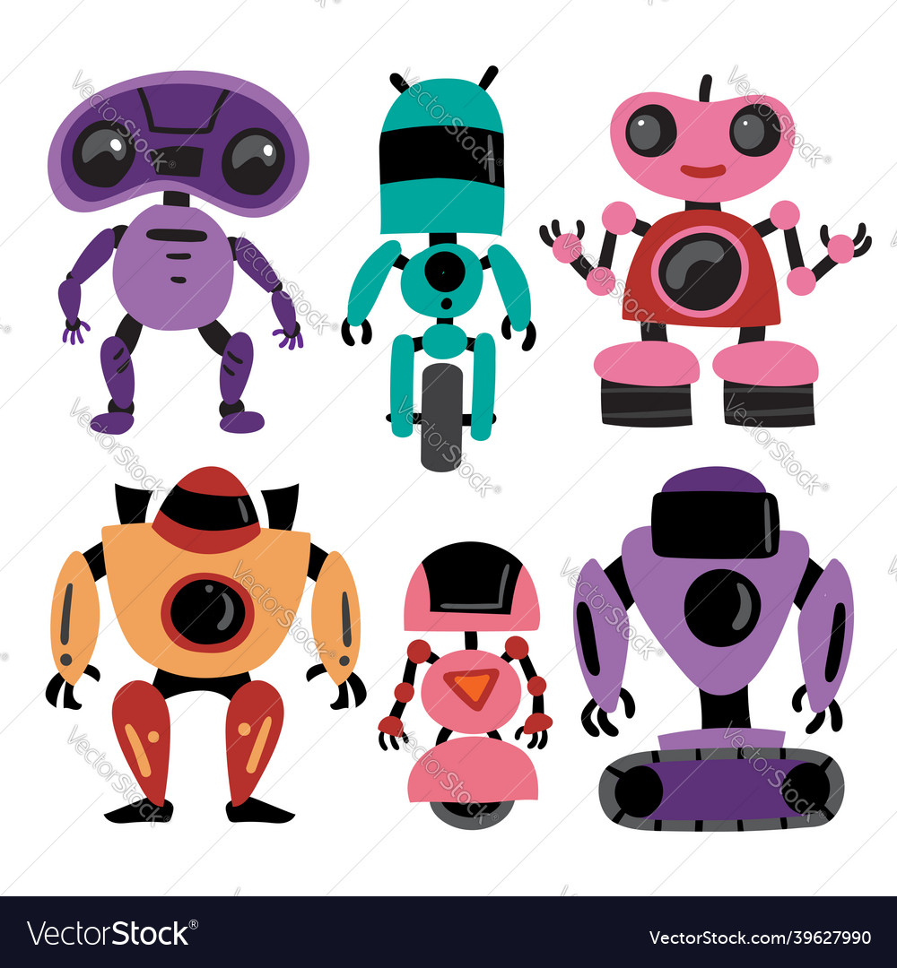 Robots collection design