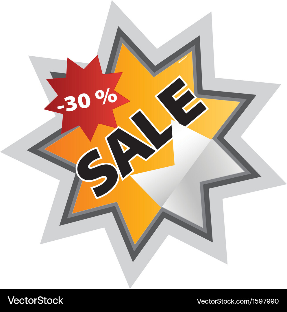 Sale6 resize Royalty Free Vector Image - VectorStock