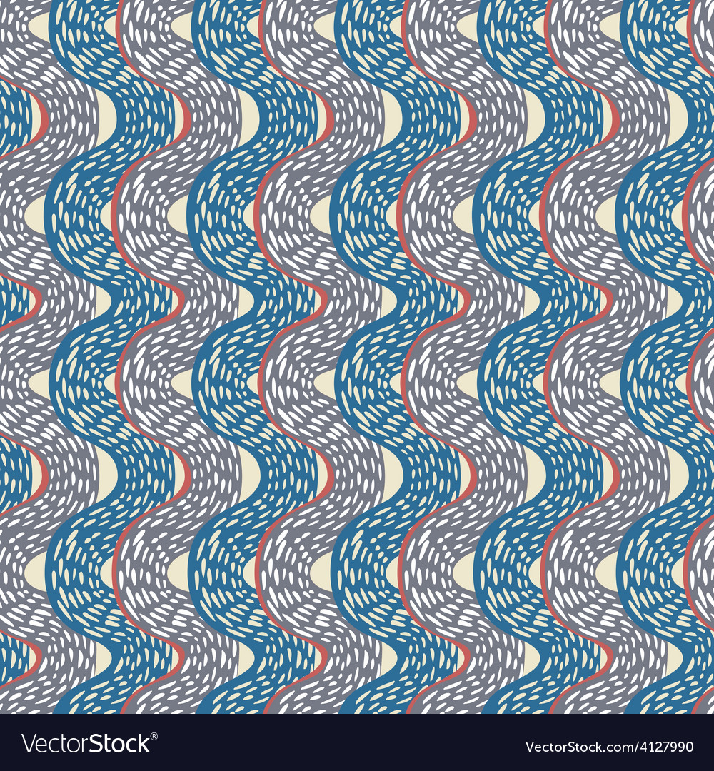 Seamless abstract wave pattern