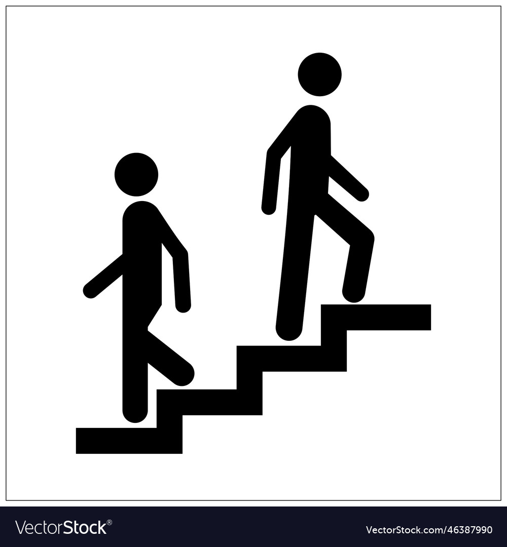 Stairs Royalty Free Vector Image - VectorStock