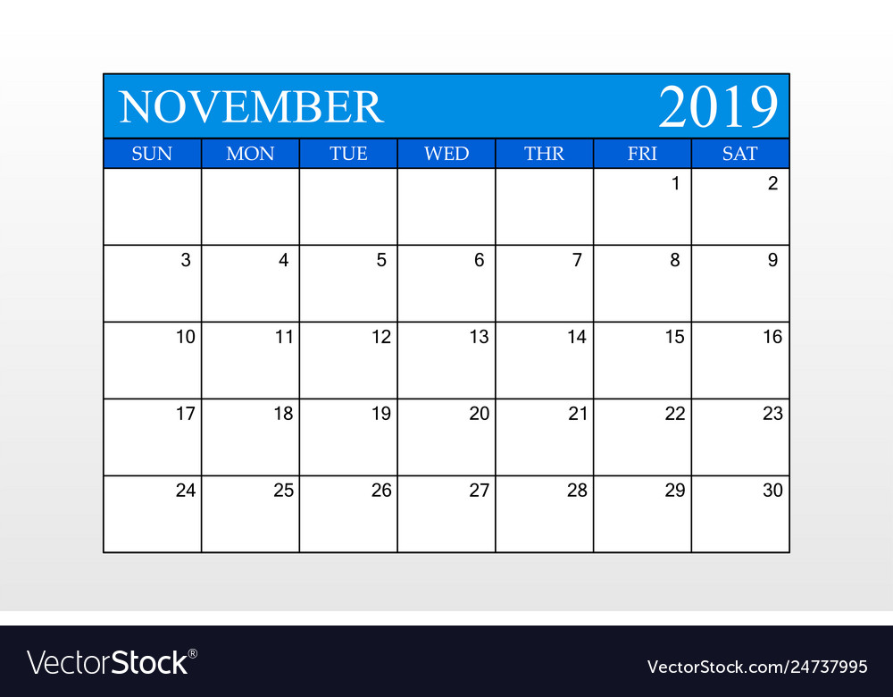 November, 2019