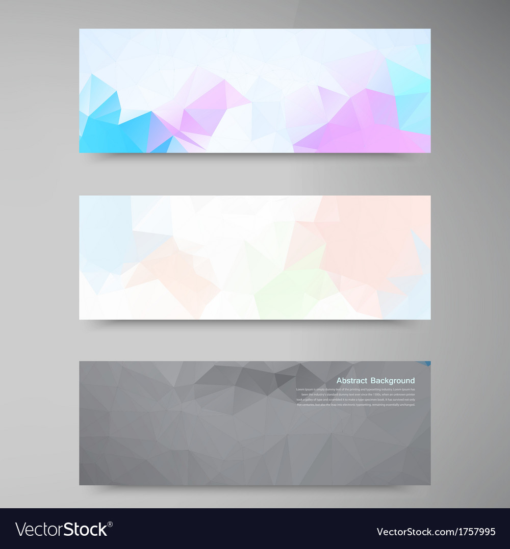 Abstract Polygonal Background