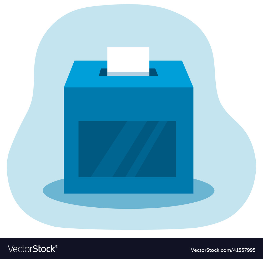 Ballot Box Isolated Royalty Free Vector Image Vectorstock Ballot Box Isolated Royalty Free Vector Image Vectorstock