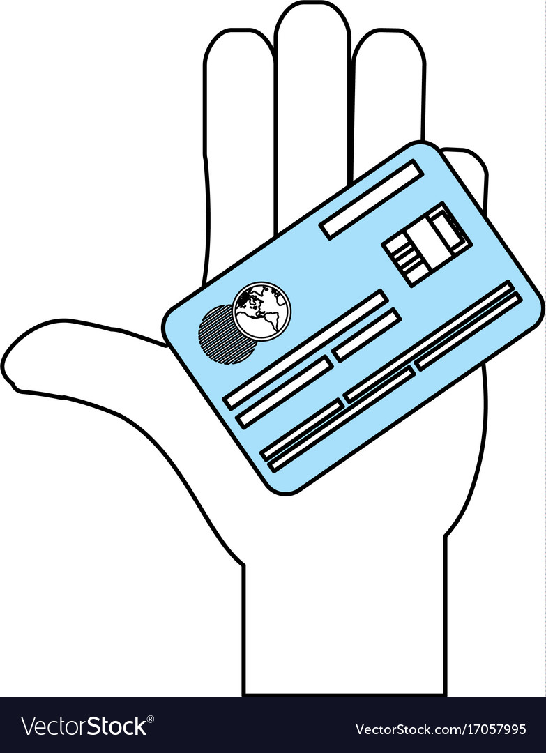 Credit Card Bank Royalty Free Vector Image Vectorstock