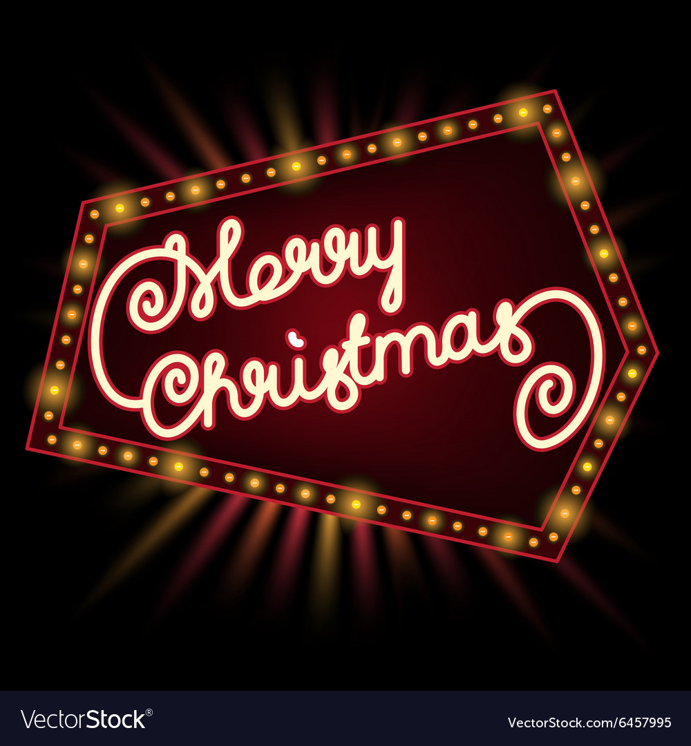 Merry christmas invitation