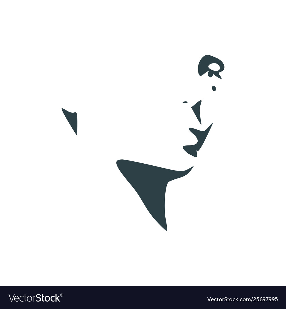 Portrait woman Royalty Free Vector Image - VectorStock