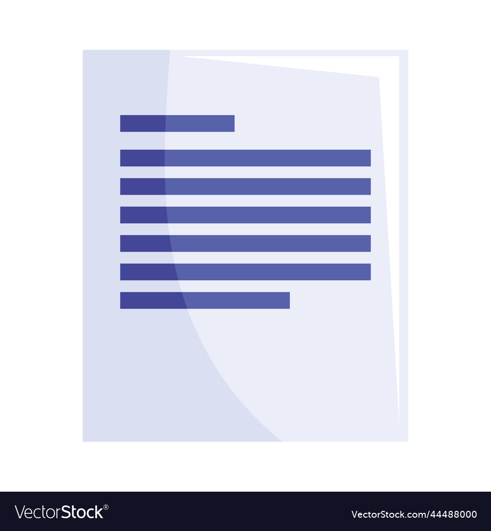Document file paper format