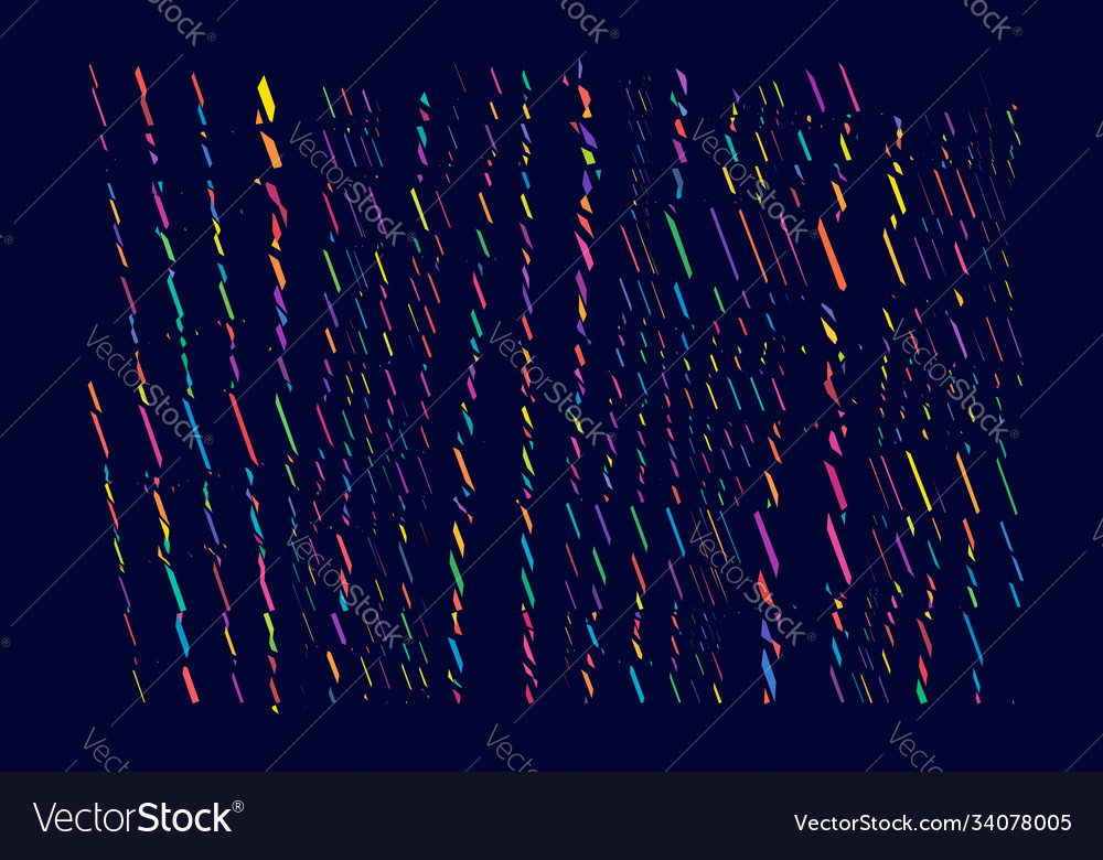 Abstract art - random geometry shapes generative