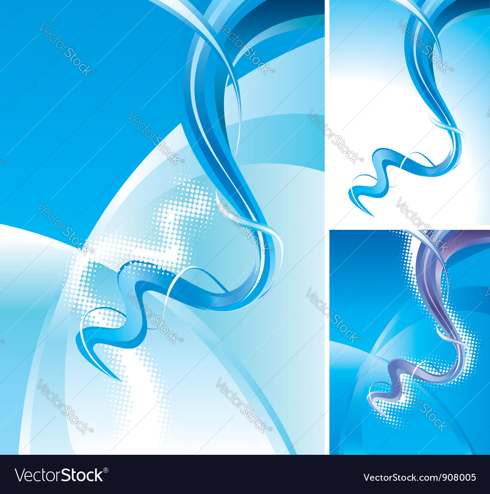 Abstract waves background