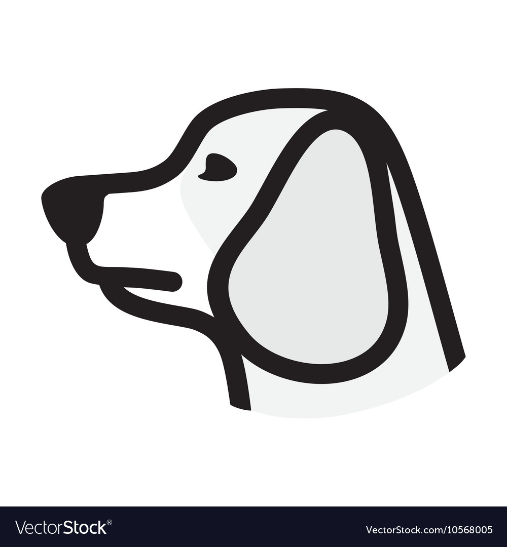 Dog icon Royalty Free Vector Image VectorStock