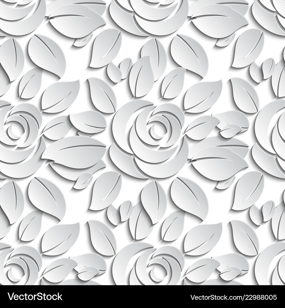 Floral seamless pattern background Royalty Free Vector Image