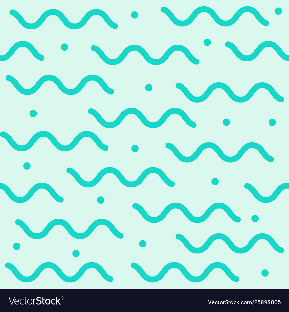 Memphis seamless pattern with geometric element