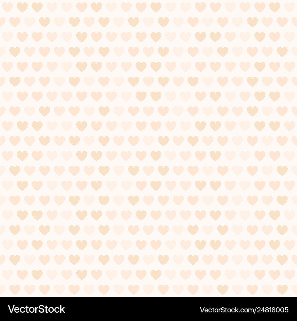 Striped heart pattern seamless Royalty Free Vector Image