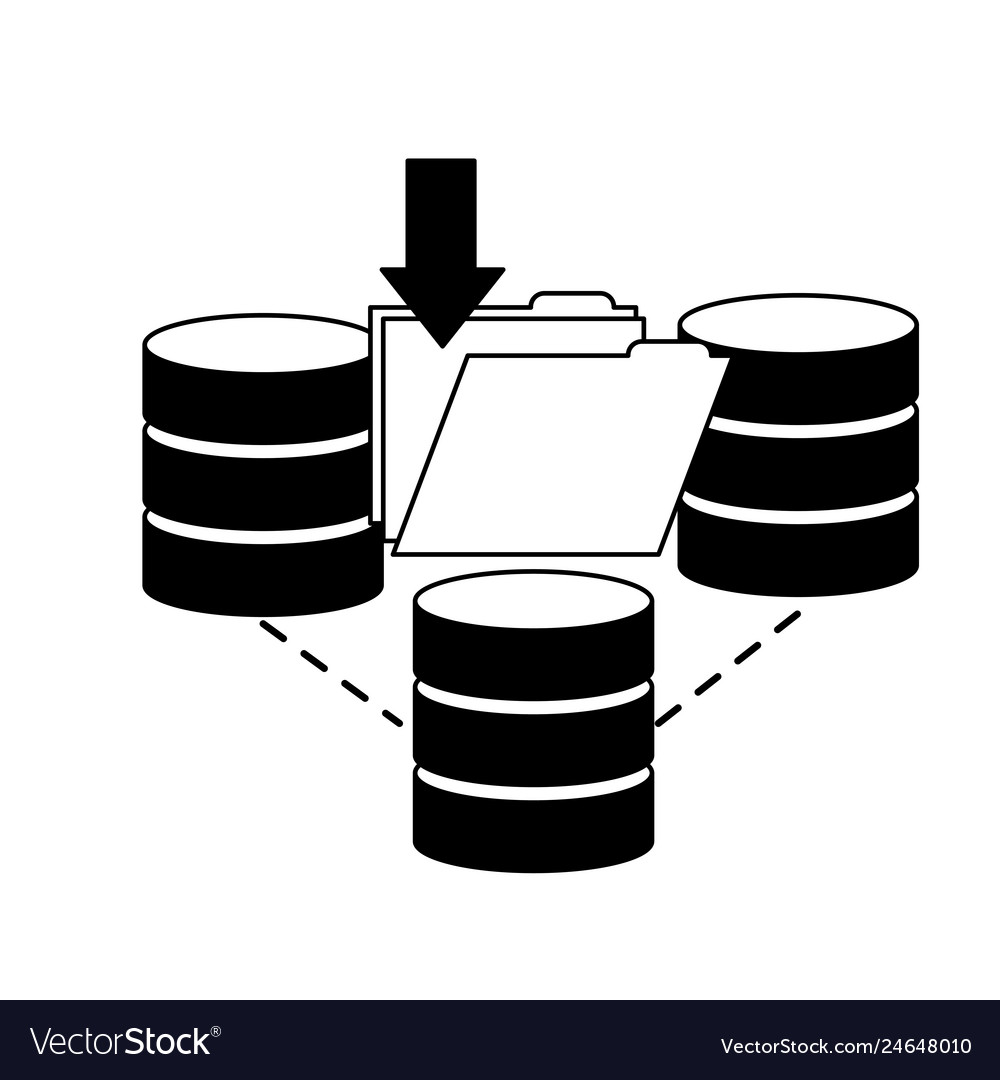 Database center download data file sharing
