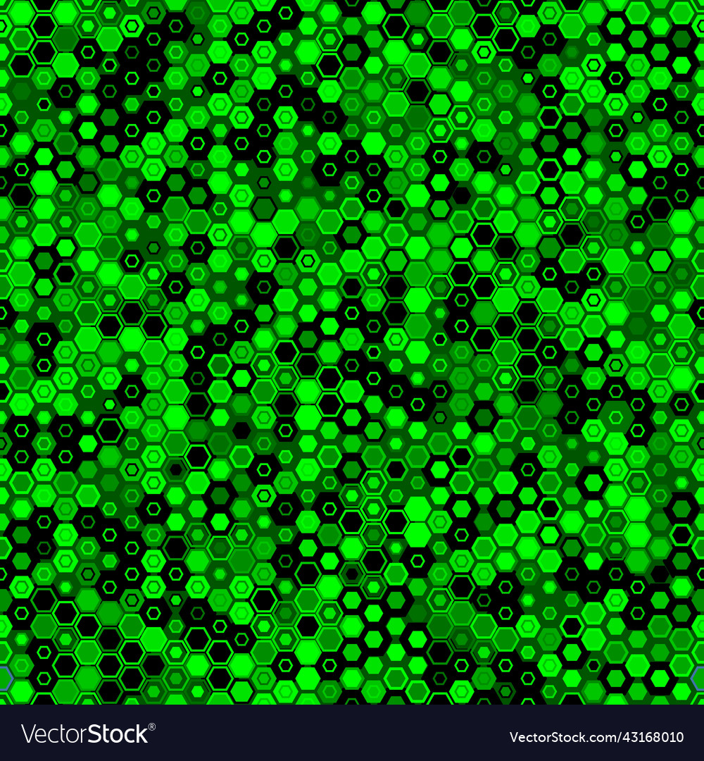 Emerald pattern of triangles hexagons squares Vector Image Emerald pattern of triangles hexagons squares