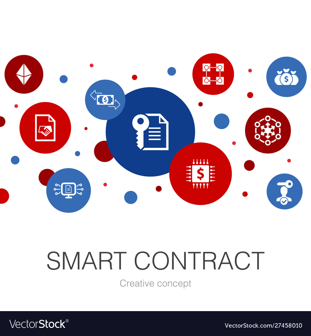 Smart Contract Icon Template