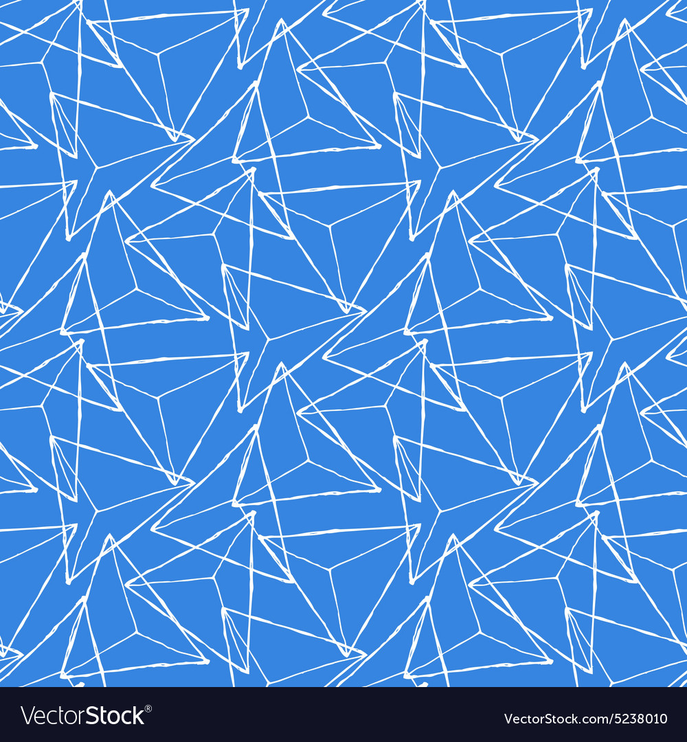 Triangle seamless pattern Royalty Free Vector Image