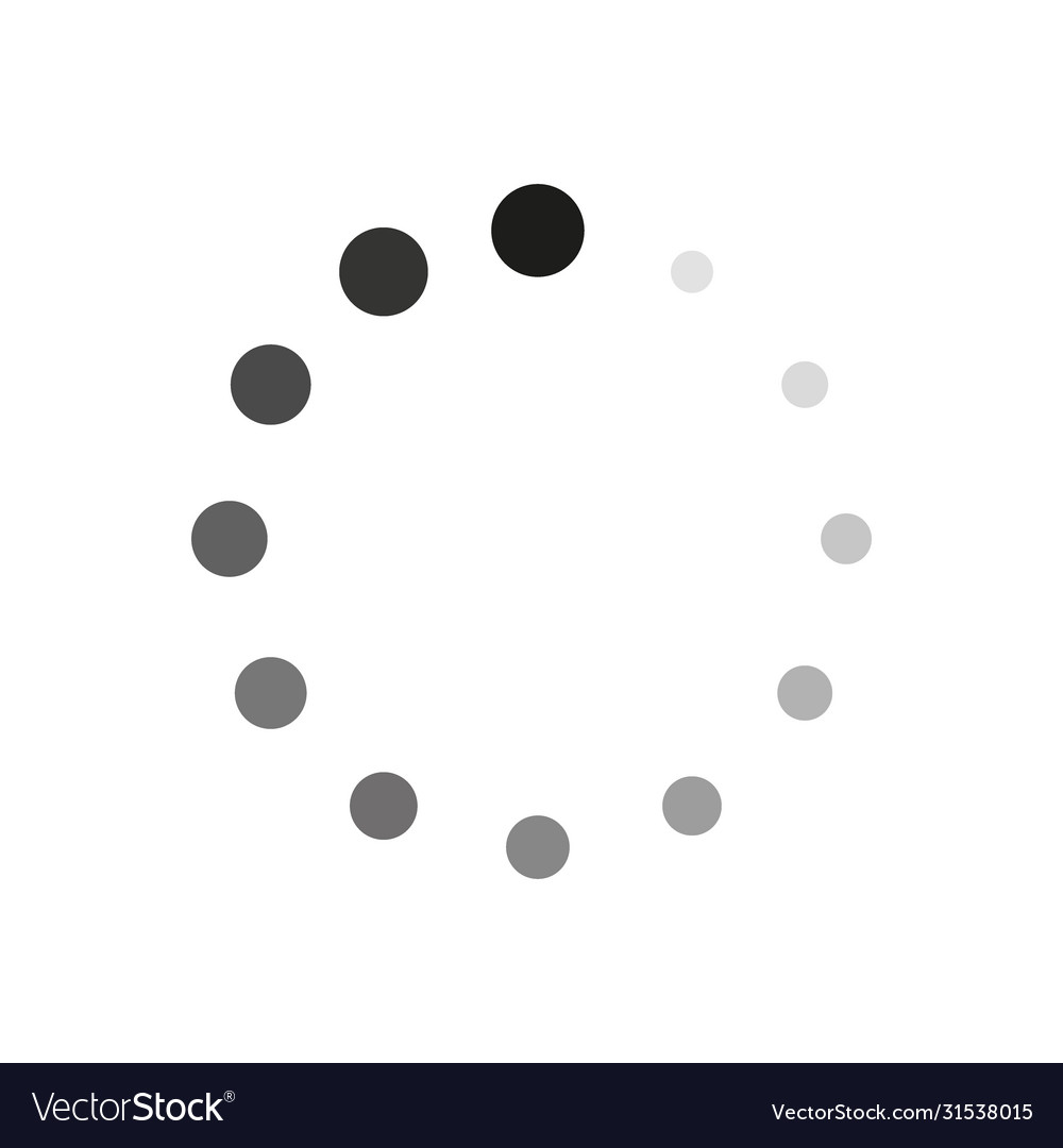 Gray loading icon isolated on background modern