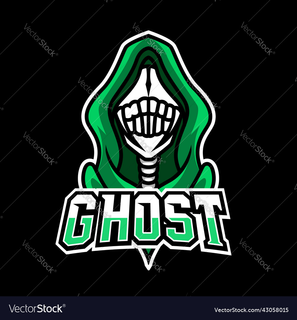 Ghost Gaming Logo Vector Art, Icons, and Graphics for Free Download