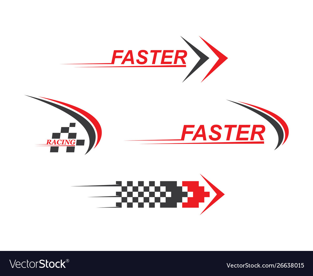 Speed Racing Logo Icon - Automotive