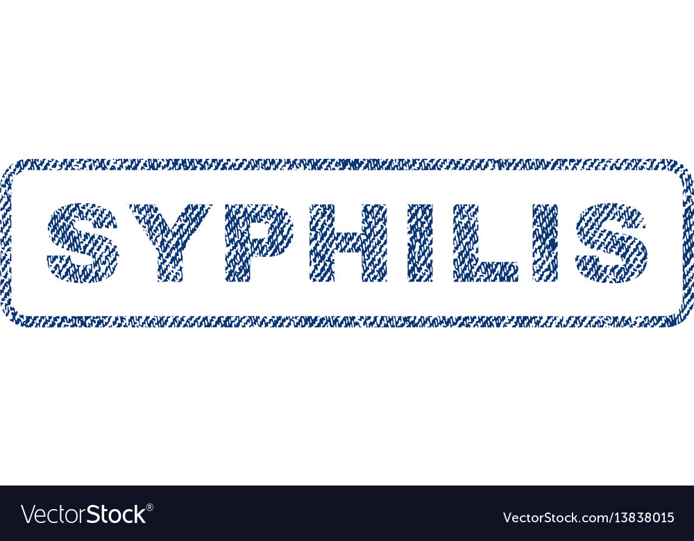 Syphilis textile stamp