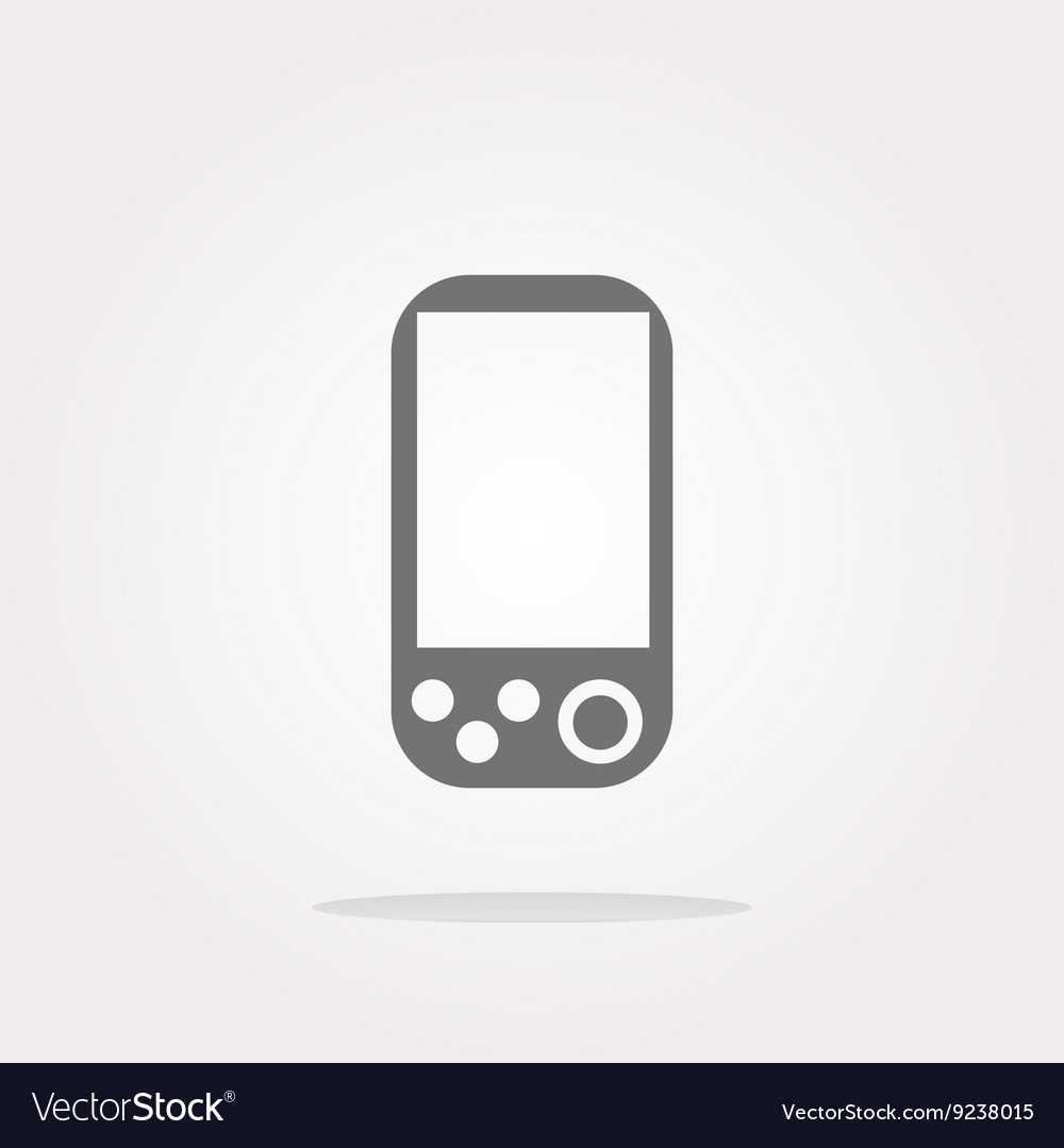 Web icon button with smart phone