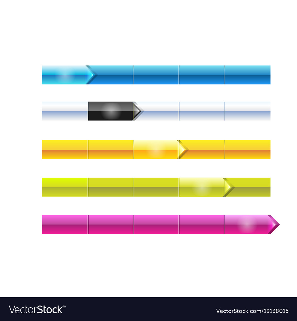 Web menu buttons set for business site