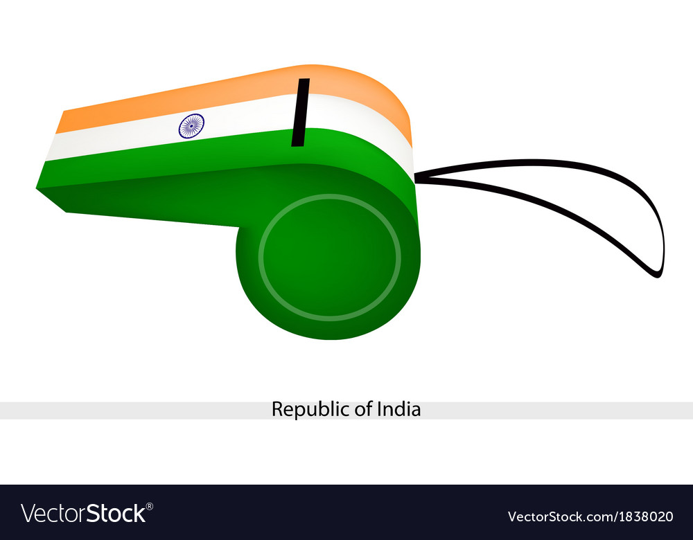 A whistle of the republic india