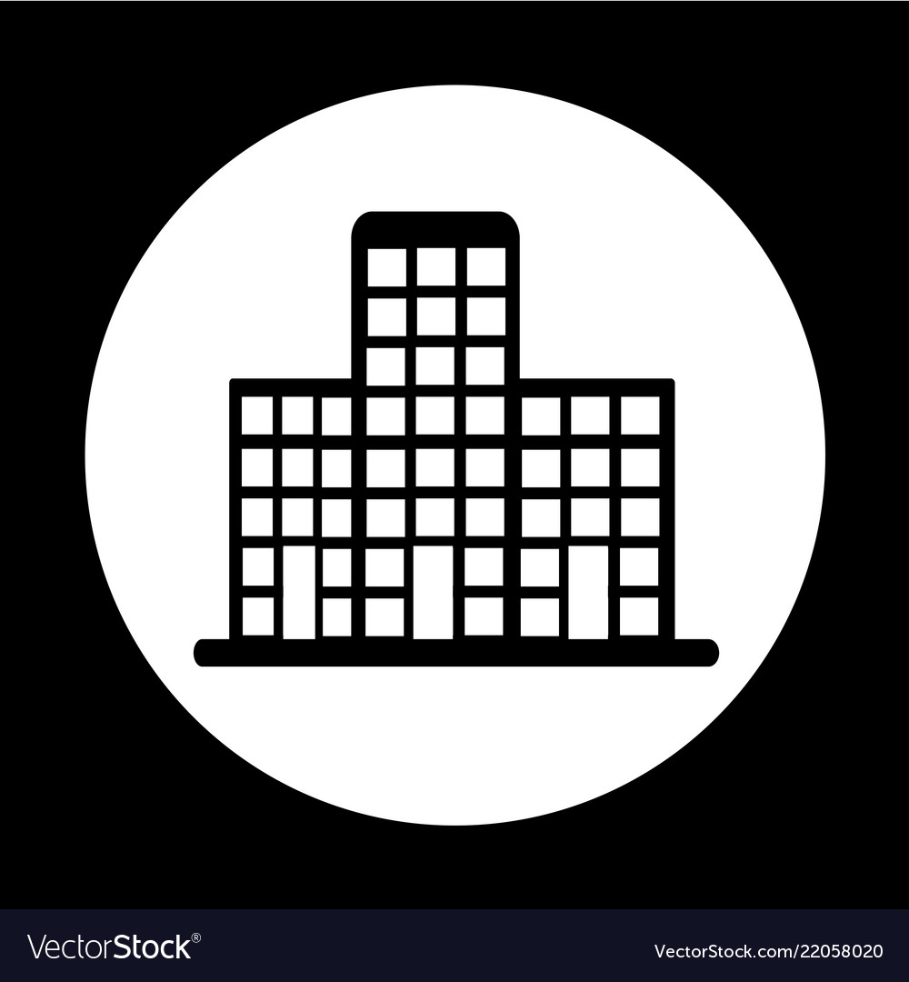 Building icon design vector image Building icon design