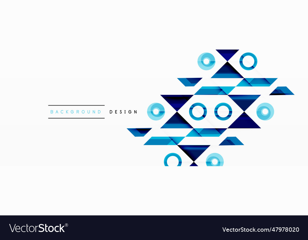 Circle minimal abstract background design
