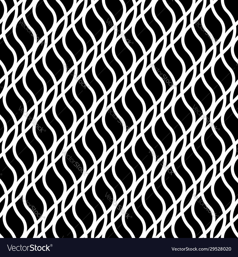 Design seamless monochrome zigzag pattern