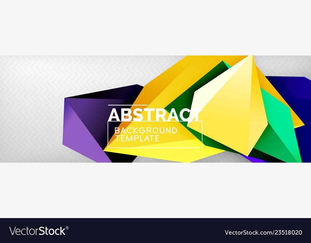 Dynamic Polyhedral Background