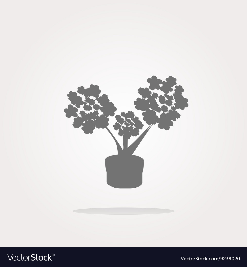 Flowers icon button app web
