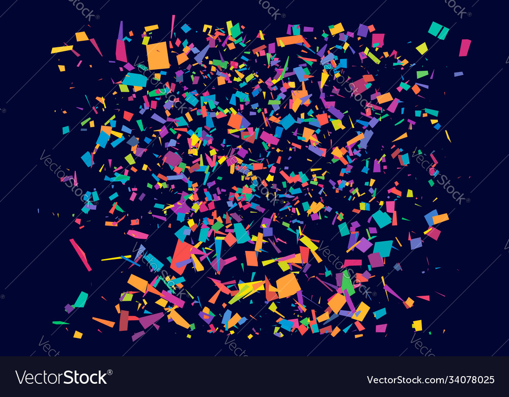 Abstract art - random geometry shapes generative