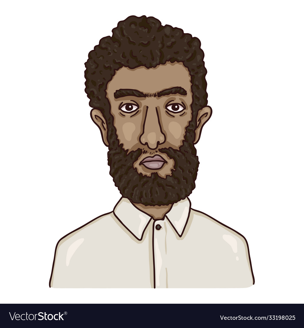 Cartoon character - arabian man