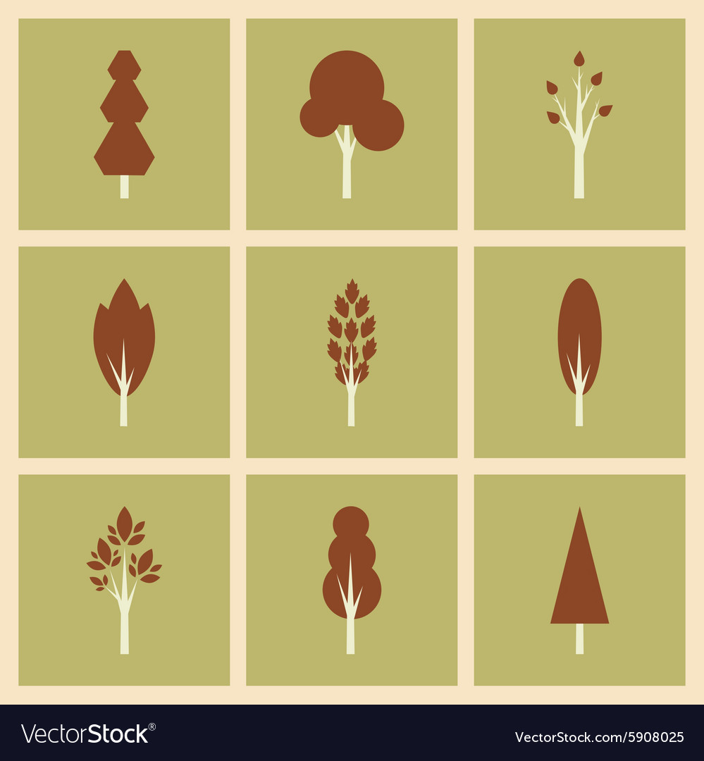 Flat with shadow concept and mobile application