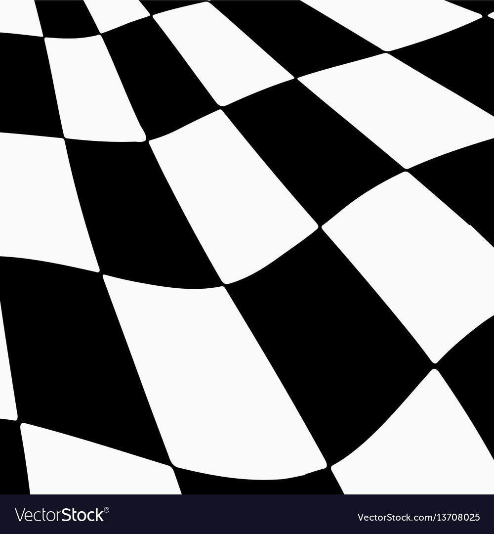 Racing Background With Checkered Flag Royalty Free Vector