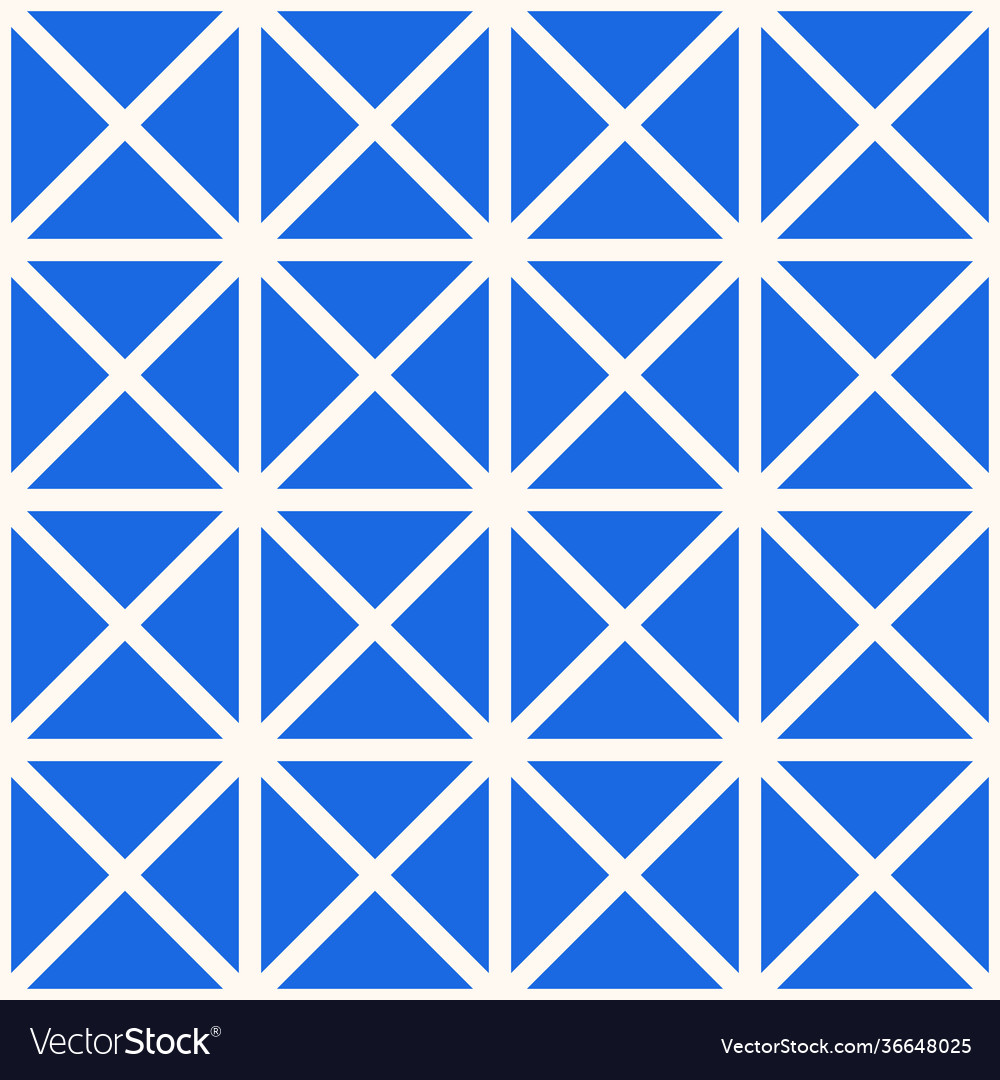 Seamless pattern repeating geometric elements vector image Seamless pattern repeating geometric elements