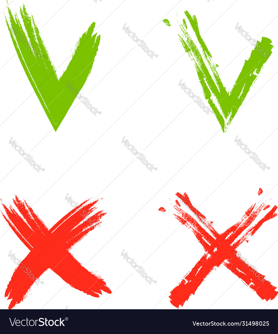 Set check marks - selection buttons