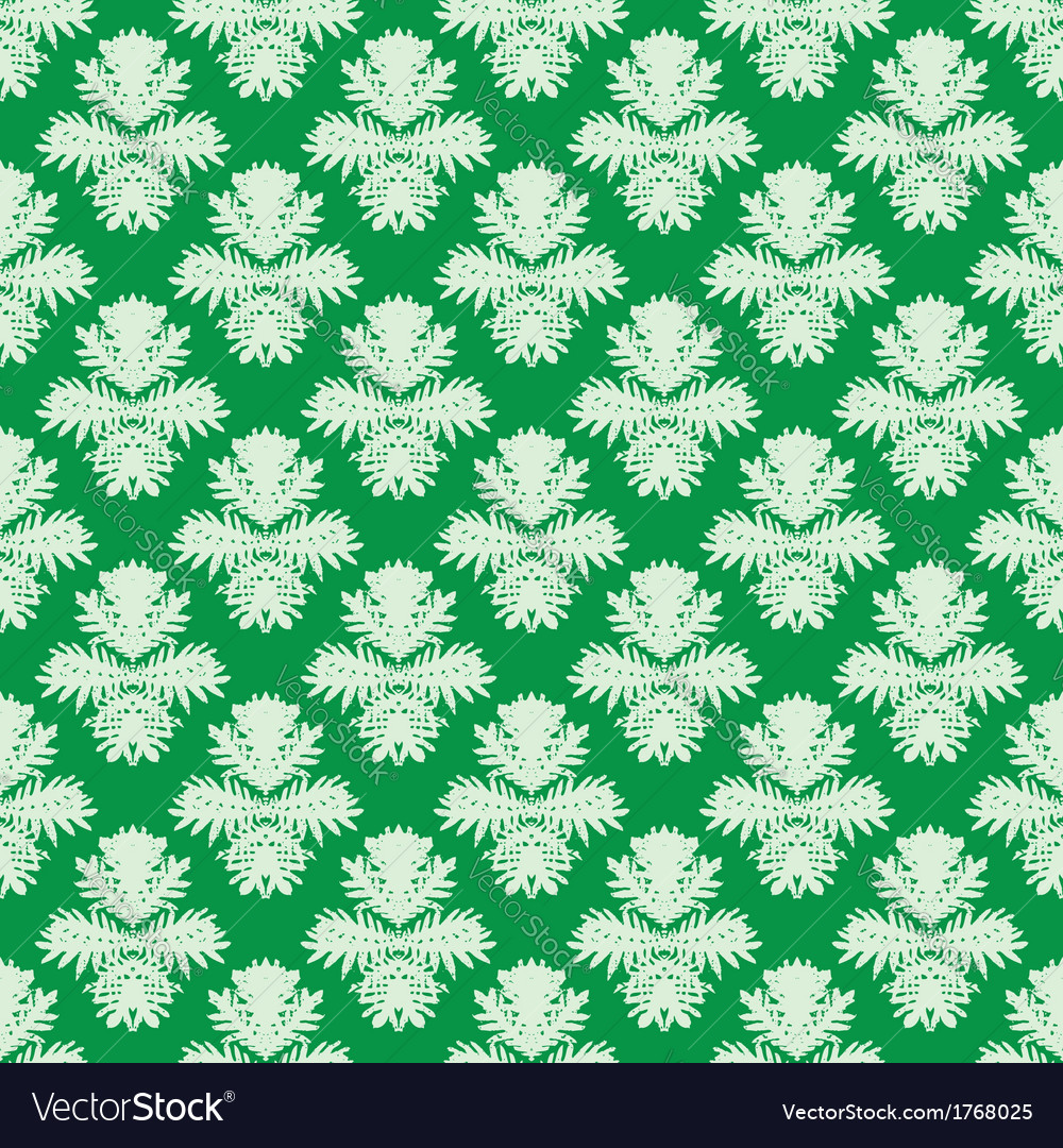 Simple elegant pattern in jade green