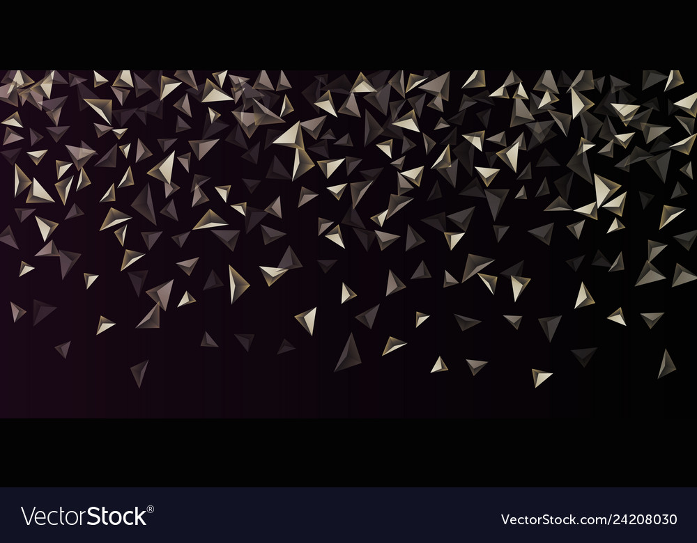 Abstract composition of triangle vector image Abstract composition of triangle