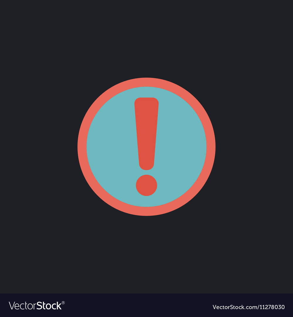 Exclamation computer symbol