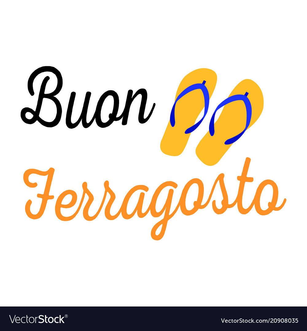 Buon ferragosto background