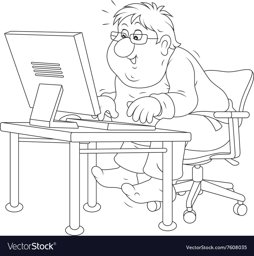 Computer user