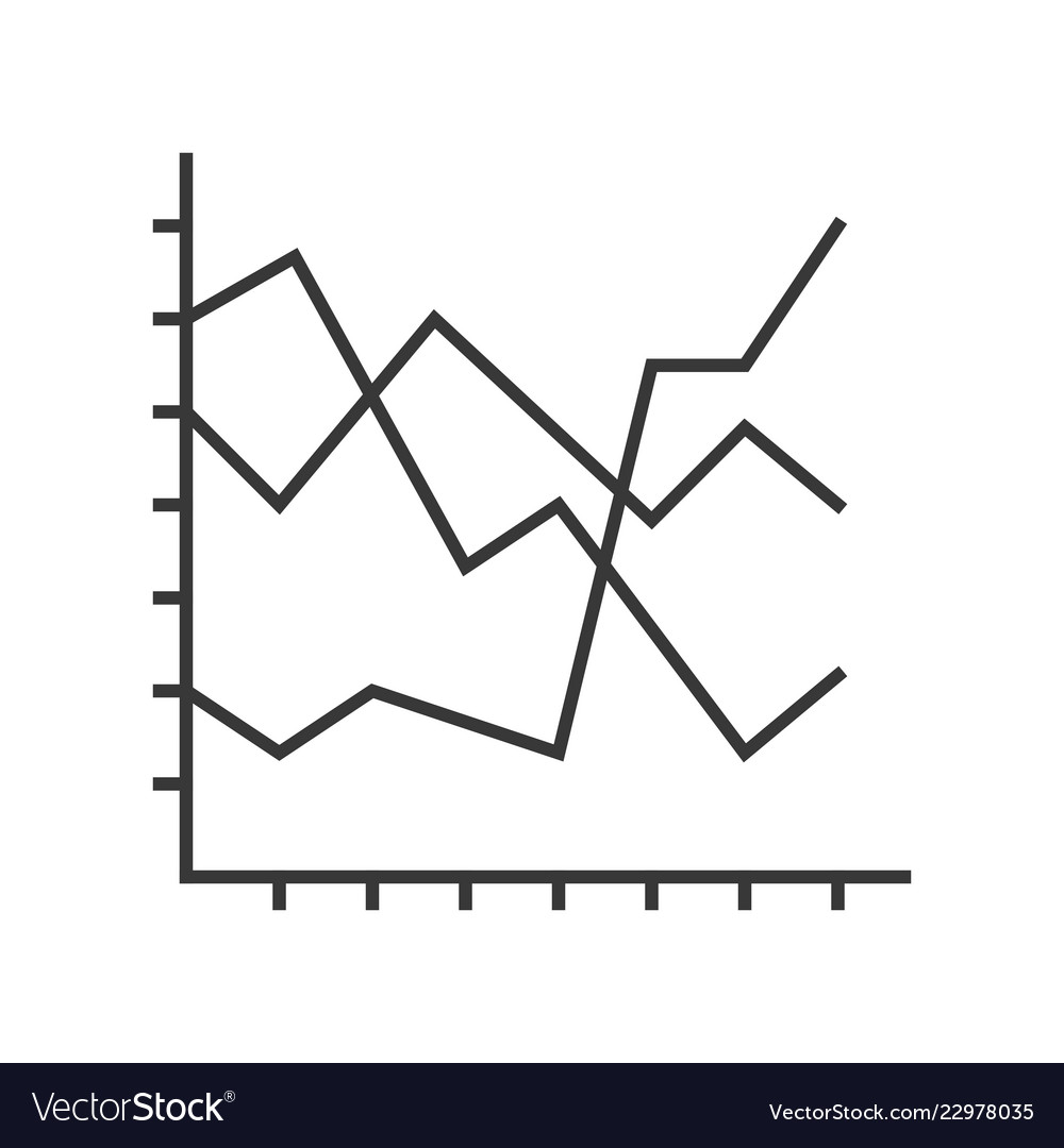 Data report icon concept editable stroke outline