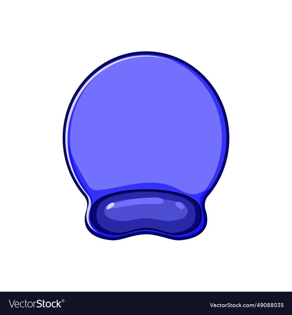 Mockup mouse pad cartoon Royalty Free Vector Image