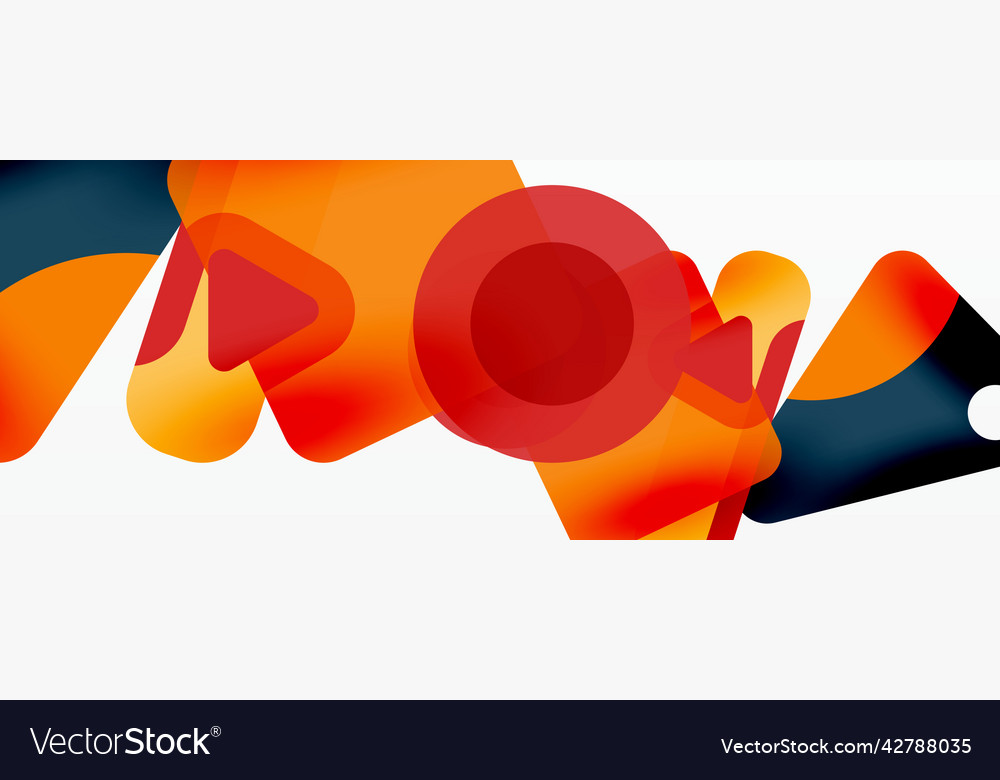 Primitive geometric shapes - line triangle