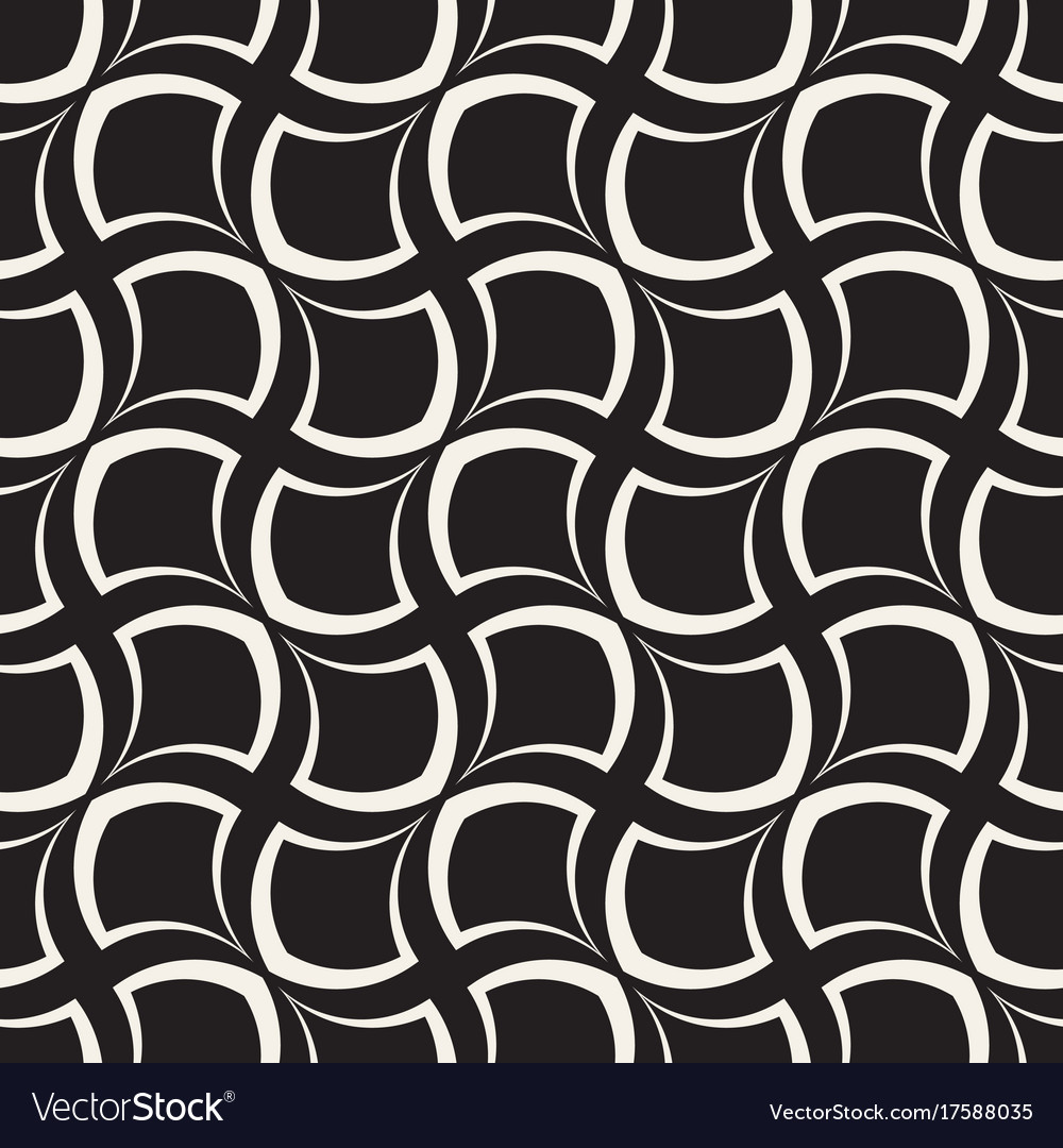 Seamless rounded lines pattern abstract