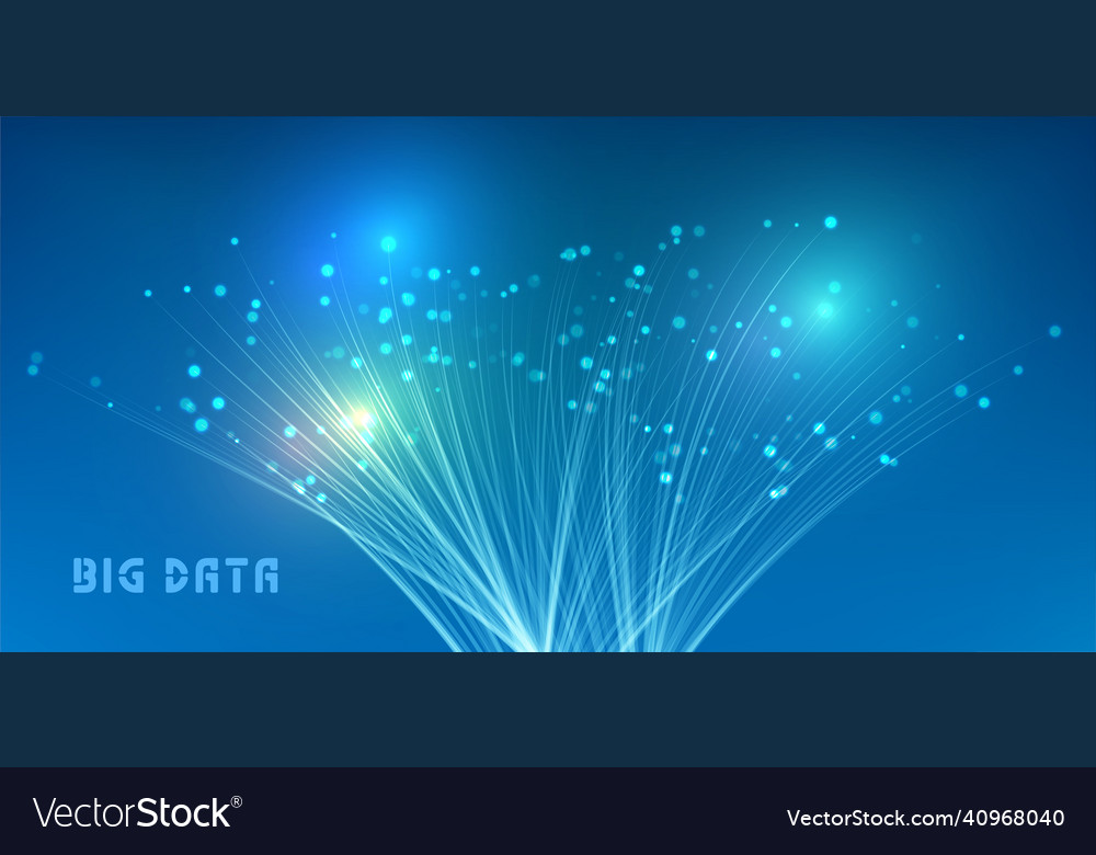 Abstract data transmission visualization