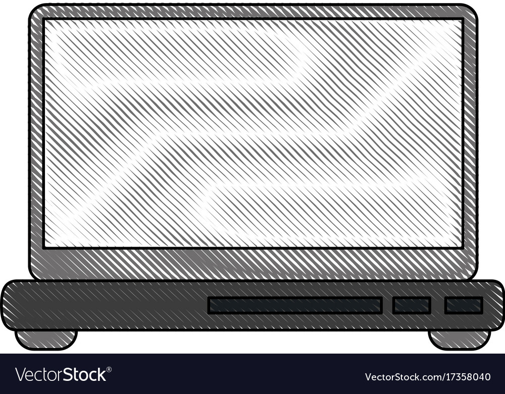 Laptop computer frontview icon image
